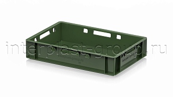 Ящик для мяса и колбасных изделий Е-1 зеленый в Химкам