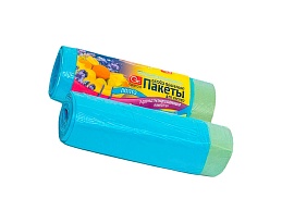 Мешки для мусора 35 л, ароматизированные, Морской Бриз, голубые, в рулоне 10 шт., ПНД, 12 мкм, 560х530 мм, GRIFON Aroma, 101-080 M в Химкам