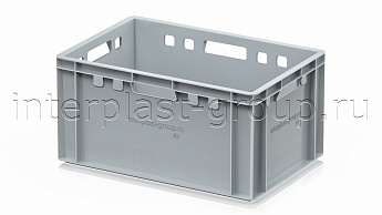 Ящик для мяса и колбасных изделий Е-3 серый в Химкам Ящик для мяса и колбасных изделий Е-3 серый в Химкам