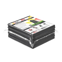 Мешки для мусора 160 л, серые, в пачке 10 шт., ПВД, 40 мкм, 900х1100 мм, i-Bag в Химкам Мешки для мусора 160 л, серые, в пачке 10 шт., ПВД, 40 мкм, 900х1100 мм, i-Bag в Химкам