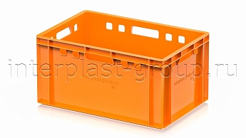 Ящик для мяса и колбасных изделий Е-3 оранжевый в Химкам