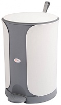 Контейнер для мусора Sтилъ с педалью 11 л серый 11 серый в Химкам Контейнер для мусора Sтилъ с педалью 11 л серый 11 серый в Химкам