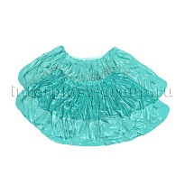 Бахилы бирюзовые 2000 шт (1000 пар), 16 мкм, однослойные, с одной резинкой, Эконом в Химкам