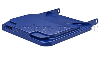 Комплект крышки для контейнера 120 л. синяя  синий в Химкам