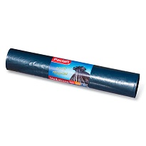 Мешки для мусора 240 л, черные, в рулоне 20 шт., ПВД 35 мкм, 1400х900 мм, PACLAN Big&Strong, 600823 в Химкам