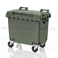 Контейнер для мусора 660 л зеленый 660 зеленый в Химкам
