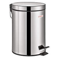 Ведро-контейнер для мусора (урна) с педалью LAIMA Classic, 3 л, со съемным внутренним ведром в Химкам Ведро-контейнер для мусора (урна) с педалью LAIMA Classic, 3 л, со съемным внутренним ведром в Химкам