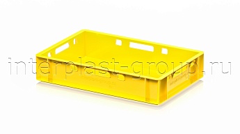 Ящик для мяса и колбасных изделий Е-1 желтый в Химкам