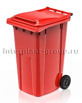 Контейнер для мусора 240 л красный облегченный 240 красный в Химкам Контейнер для мусора 240 л красный облегченный 240 красный в Химкам