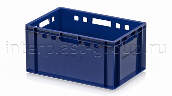 Ящик для мяса и колбасных изделий Е-3 темно-синий в Химкам