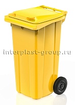 Мусорный контейнер 120 л желтый 120 желтый в Химкам