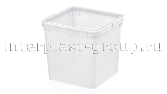 Куботейнер для меда и икры белый 23 литра в Химкам