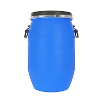 Бочка пластиковая 65 л с хомутом в Химкам